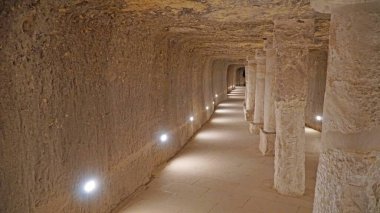 Saqqara, Kahire, Mısır 'daki Djoser Piramidinin içinde