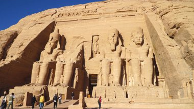 Abu Simbel, Mısır. 2. Ramses Tapınağı.