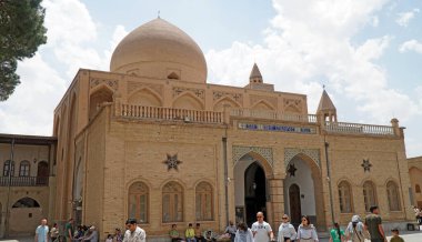 İran 'ın Yeni Jolfa Bölgesindeki Ermeni Vank Katedrali (Kutsal Kurtarıcı Katedrali)