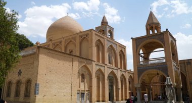 İran 'ın Yeni Jolfa Bölgesindeki Ermeni Vank Katedrali (Kutsal Kurtarıcı Katedrali)