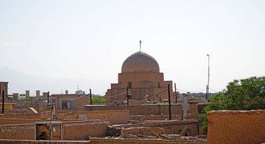 Yazd, İran Tarihi Şehri. Yazd 'ın Eski Şehri.