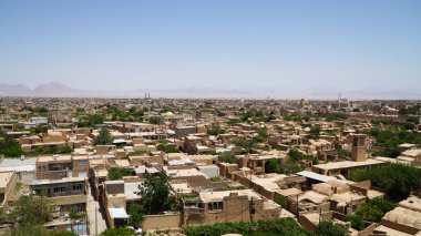 İran 'ın antik Meybod kenti. Yazd Eyaletindeki Çöl Şehri.