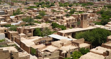 İran 'ın antik Meybod kenti. Yazd Eyaletindeki Çöl Şehri.