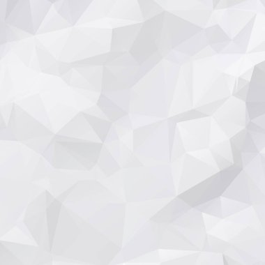 Soyut beyaz çokgen doku arka plan