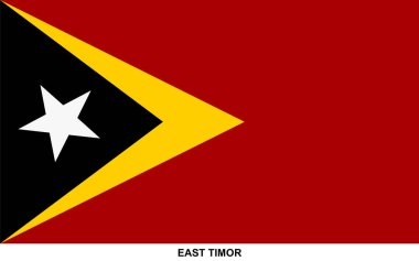 Doğu Timor Bayrağı, Doğu TiMOR Ulusal Bayrağı