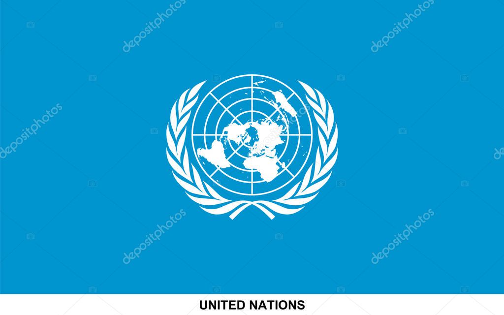 Flag of UNITED NATIONS, UNITED NATIONS flag