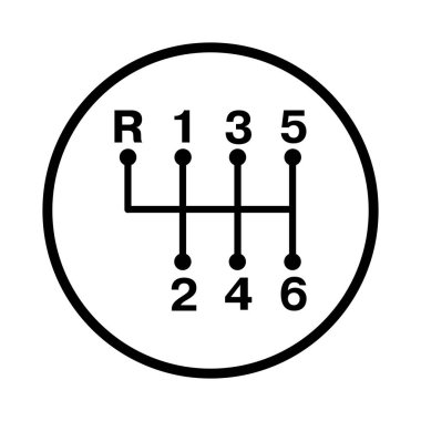 Beyaz arkaplanda Gear Şekil Değiştiren simgesi