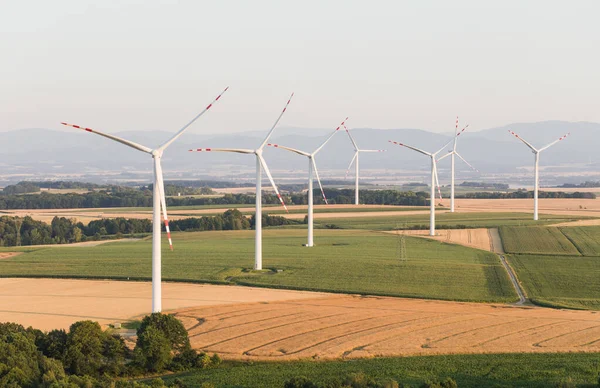 Wind Turbine Poland Field — Stock Photo, Image