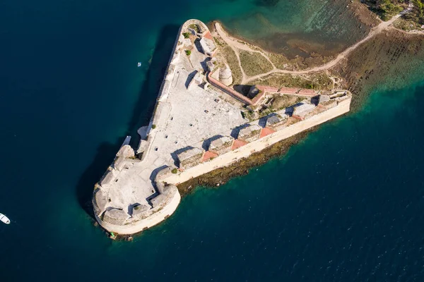 stock image aerial view of the Croatia coastline