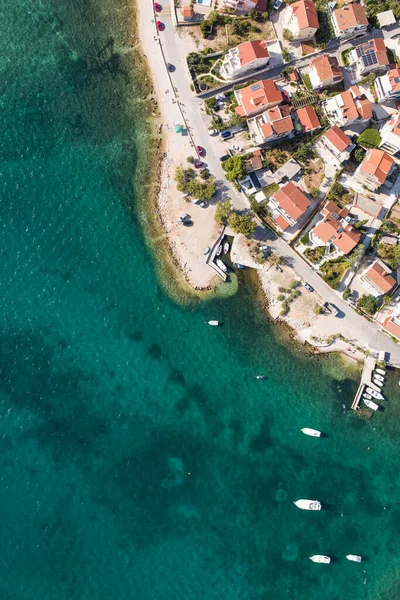 Aerial View Croatia Coastline — Stock Photo, Image