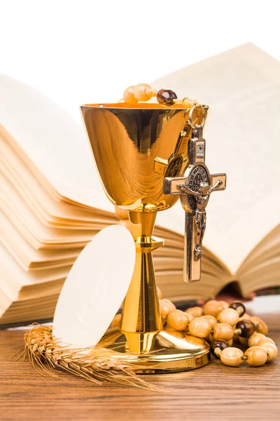Communion Chalice Table — Stock Photo, Image