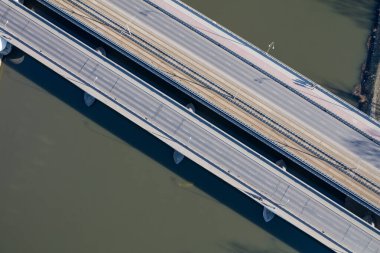 Polonya'da Wroclaw şehrinin havadan görünümü