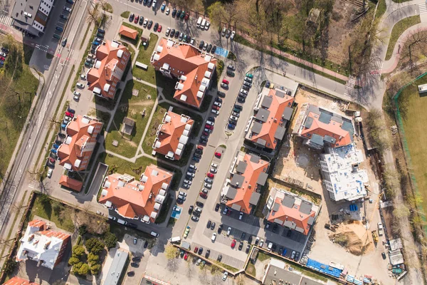 Aerial View Olesnica City Dolny Slask Poland — Stock Photo, Image