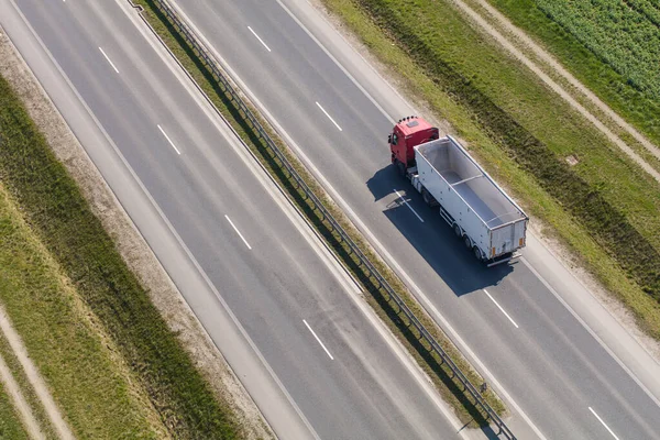 폴란드에서 고속도로의 — 스톡 사진