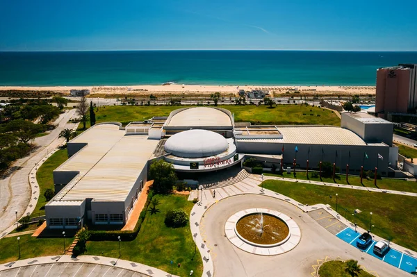 Vilamoura Algarve Portugalsko Dubna 2023 Letecký Pohled Vilamoura Casino Patřící — Stock fotografie