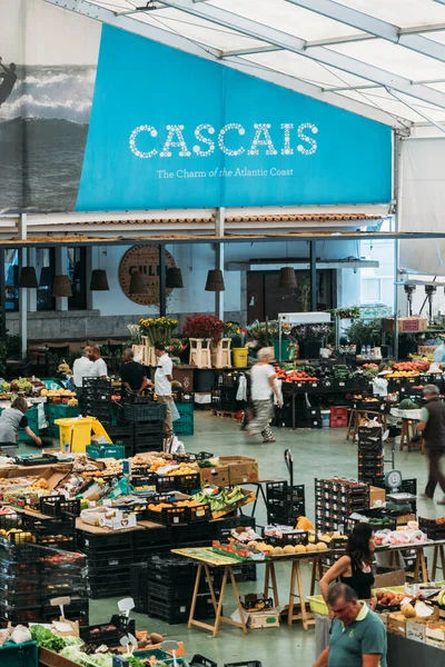 Cascais Portugal Maio 2023 Mercado Vila Cascais Portugal — Fotografia de Stock