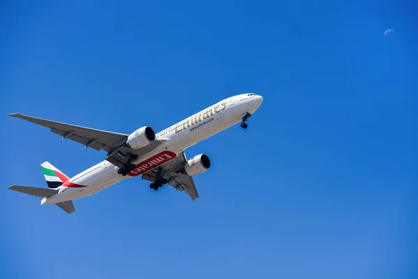 Lisbona Portogallo Luglio 2023 Emirates Compagnia Aerea Con Base Negli — Foto Stock
