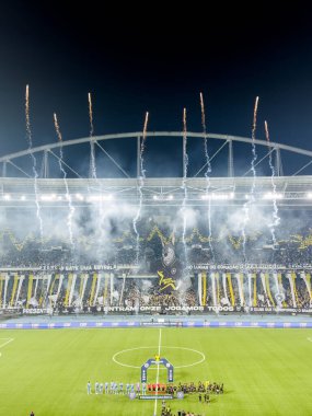 Rio de Janeiro, Brezilya - 21 Ekim 2023: Botafogo, Nilton Santos Stadyumu 'nda Atletico Paranense ile oynadı. Oyun bir güç kesintisi nedeniyle askıya alındı ve iki gün sonra 1-1 berabere bitti.