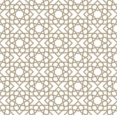 İslami geometrik vektör tasarımı, Arapça Doğu grafiği, Arabesk deseni, Arapça süslemesi