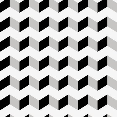 3 Boyutlu Isometric Geometrik Desenler Fütürist Vektör Grafikleri (3)