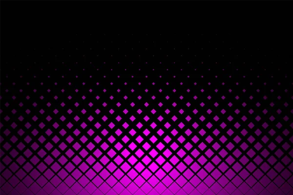 黑色背景上的粉红菱形 — 图库矢量图片