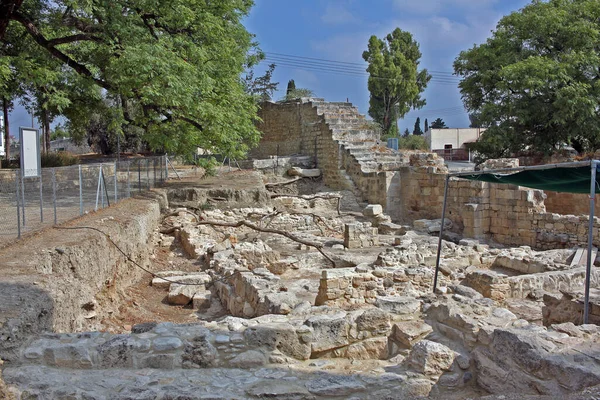 Kolossi, Cyprus - 6 September 2022: Kolossi Castle is a former Crusader stronghold. Castle today consists of a single three-storey keep with an attached rectangular enclosure or bailey