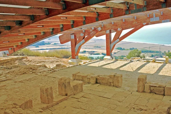 Kourion Cipro Settembre 2022 Sito Archeologico Kourion Complesso Eustolios Kourion — Foto Stock