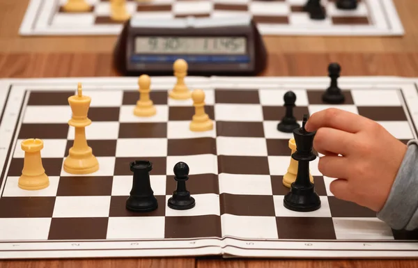 Grand Prix Šachová Partie Amsterdamu — Stock fotografie