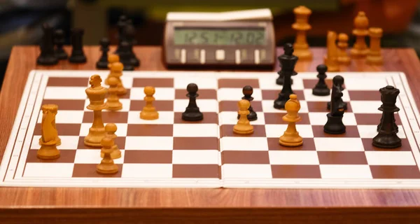 Grand Prix Chess Game Competition Amsterdam — Stock Photo, Image