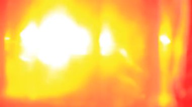 Polis arabasının ışıkları.