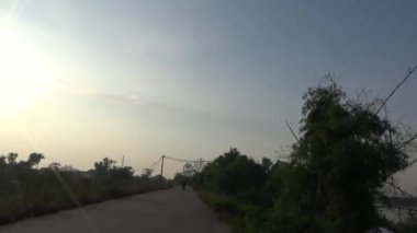 Vietnam kırsalında sabah