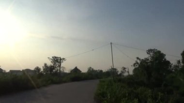 Vietnam kırsalında sabah