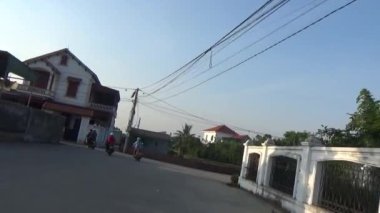 Vietnam kırsalında sabah