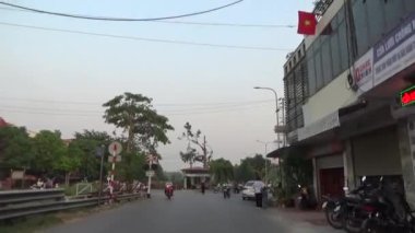 Vietnam 'da araçları olan cadde