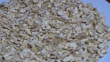 Tabaktaki yulaf ezmesi