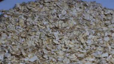 Tabaktaki yulaf ezmesi