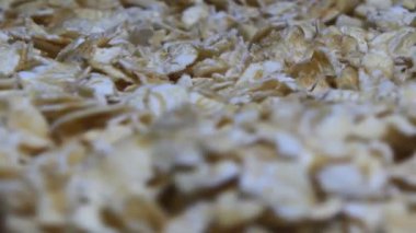 Tabaktaki yulaf ezmesi