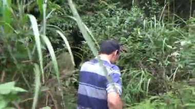 20 Kasım 2024, Haiduong, Vietnam. Bunlar tıptan anlayan adamlar. Onlar şifalı bitkiler. İlaç alabilmek için yüksek dağlara tırmanmak zorundalar..