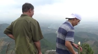 20 Kasım 2024, Haiduong, Vietnam. Bunlar tıptan anlayan adamlar. Onlar şifalı bitkiler.. 