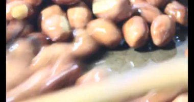 Tuzlu kavrulmuş fıstık.