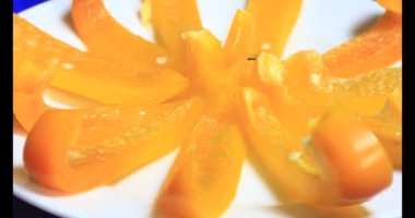 Chili plaka üzerinde