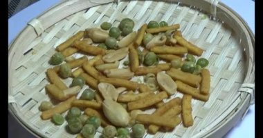 bir tabak Snacks