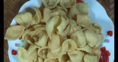 bir tabak Snacks