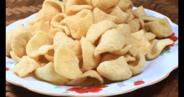 bir tabak Snacks