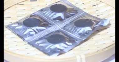 sebze yapraklı solucan.