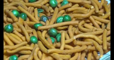 bir tabak Snacks
