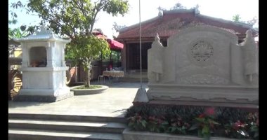 17 Mart 2025. Capital Hue, Hue, Vietnam. Asya köyünde geleneksel festival