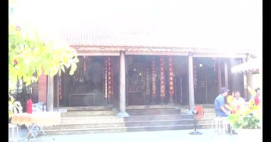 17 Mart 2025. Capital Hue, Hue, Vietnam. Asya köyünde geleneksel festival