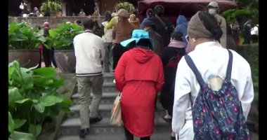 30 Mart 2025, Diatanngphilai Pagoda. Liemson, Thanhliem, Hanam, Vietnam. Diatanngphilai Pagoda eski bir pagoda. Yılın başında birçok insan ailelerine ve yaşamlarına şans dilemek için tapınağa gelir.