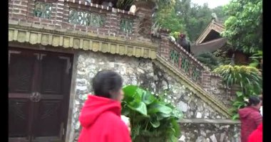 30 Mart 2025, Diatanngphilai Pagoda. Liemson, Thanhliem, Hanam, Vietnam. Diatanngphilai Pagoda eski bir pagoda. Yılın başında birçok insan ailelerine ve yaşamlarına şans dilemek için tapınağa gelir.